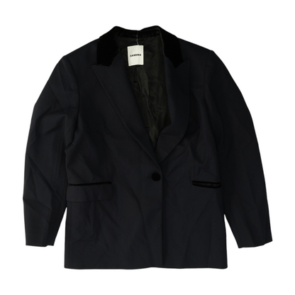 Navy Solid Blazer