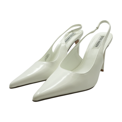 White Stiletto Heels