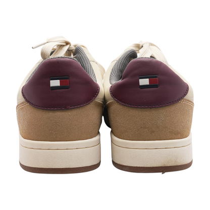 Beige Low-Top Athletic Shoes