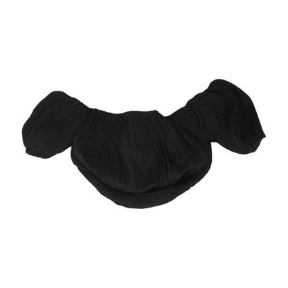 Black Cropped Blouse