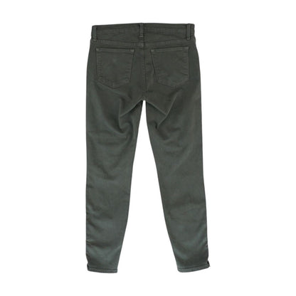Olive Low Rise Skinny Leg Jeans