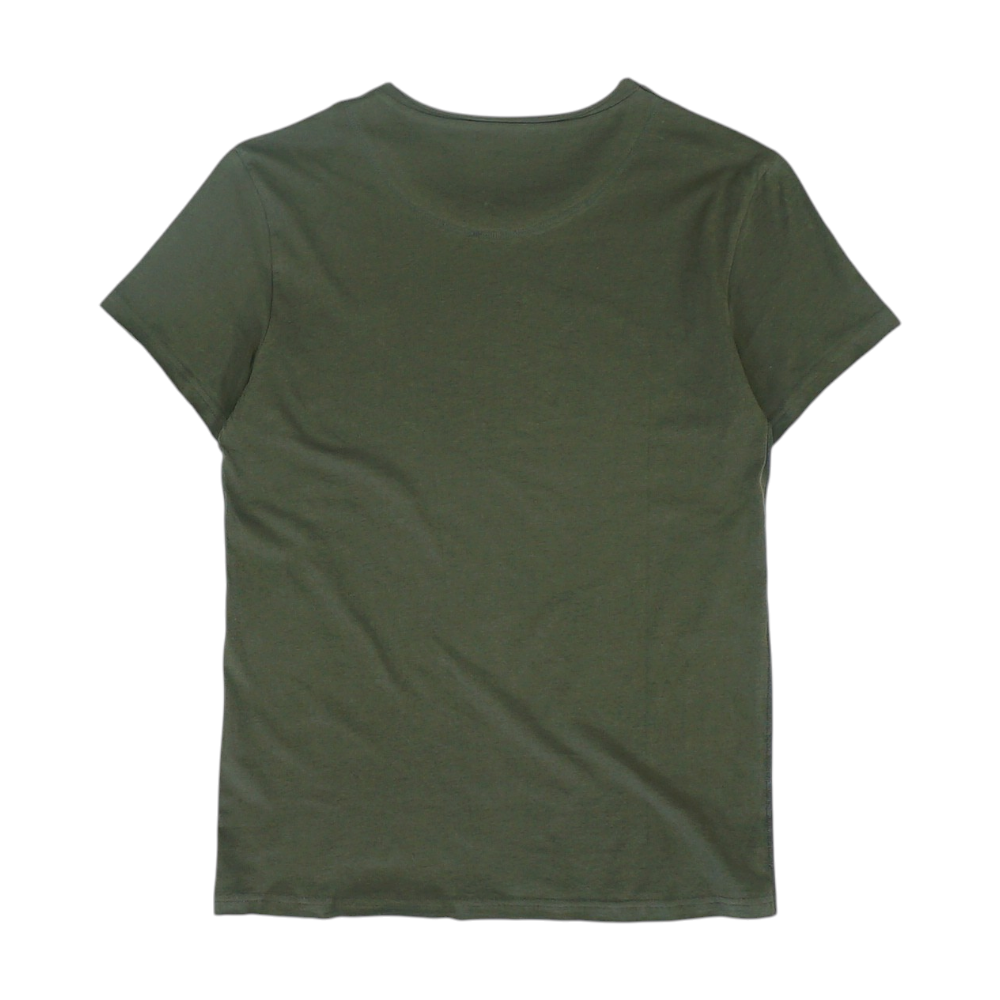 Green Solid T-Shirt