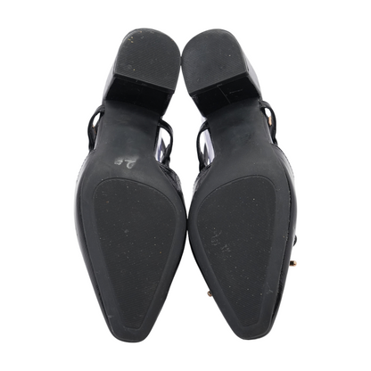 Black Block Heels