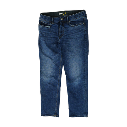 Navy Straight Jeans