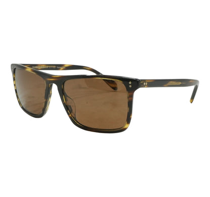 Brown Bernardo Square Sunglasses