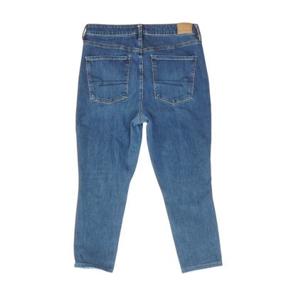 Navy Short Skinny Jeans