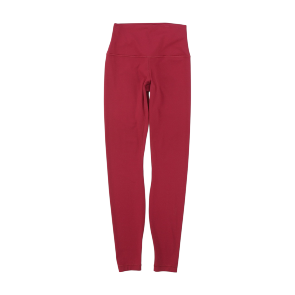 Burgundy Active Leggings