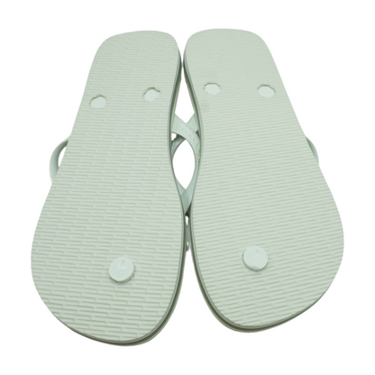 White Flip-Flop Sandals