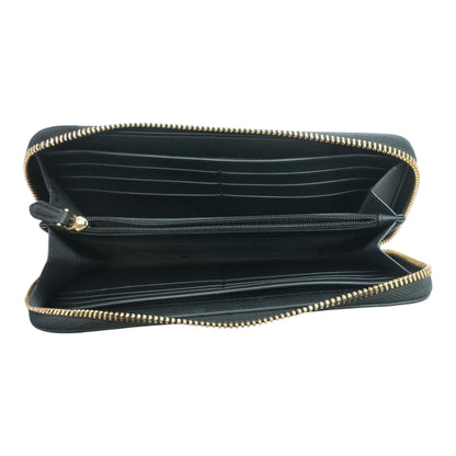 Black Continental Wallet