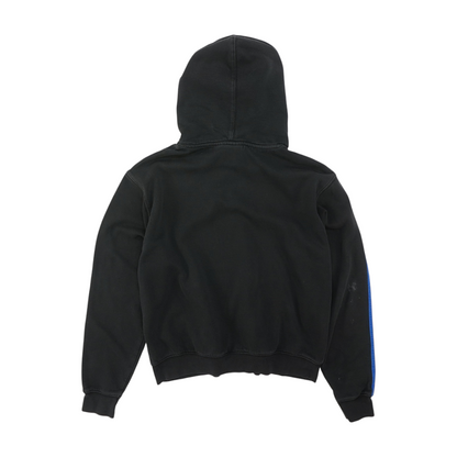 Black Solid Hoodie Pullover