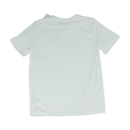 White Solid Active T-Shirt