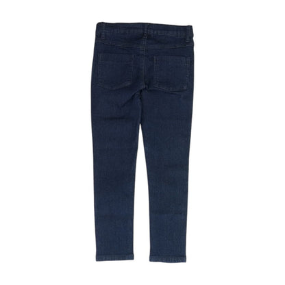 Blue Solid Skinny Jeans