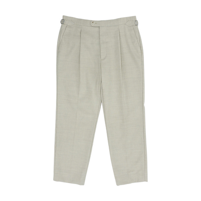 Beige Regular Pants
