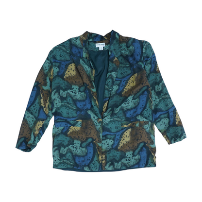 Vintage Multi Print Blazer