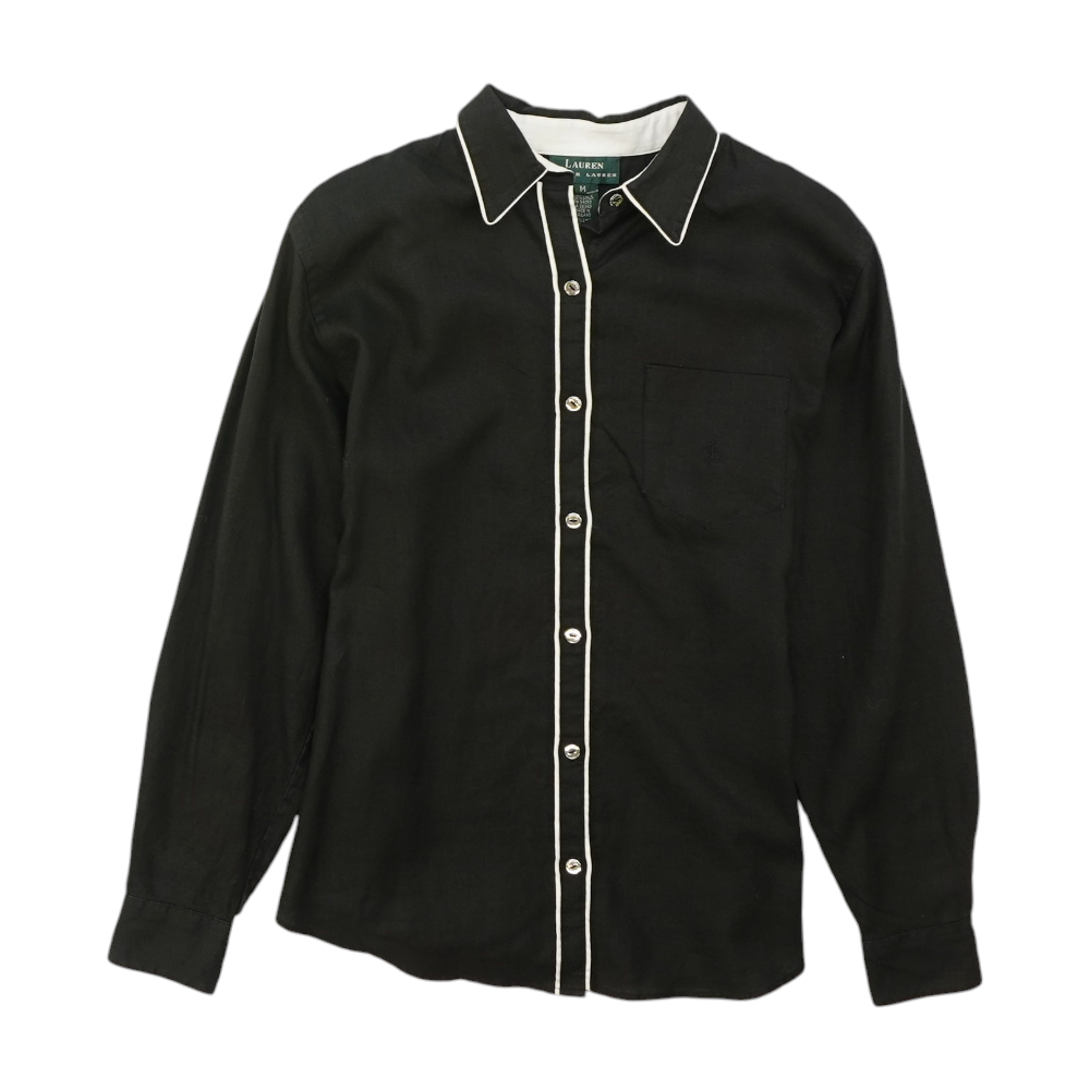 Black Button Down