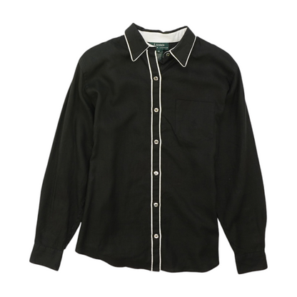 Black Button Down