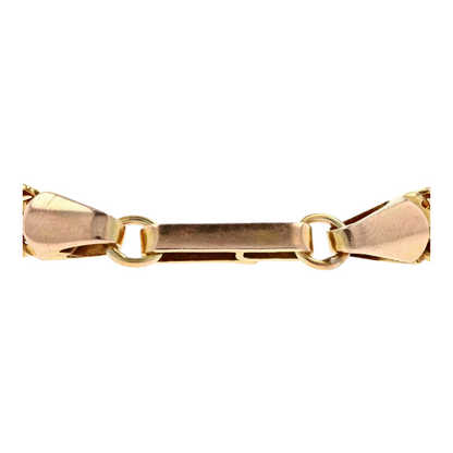 10K Yellow Gold Chain Bracelet