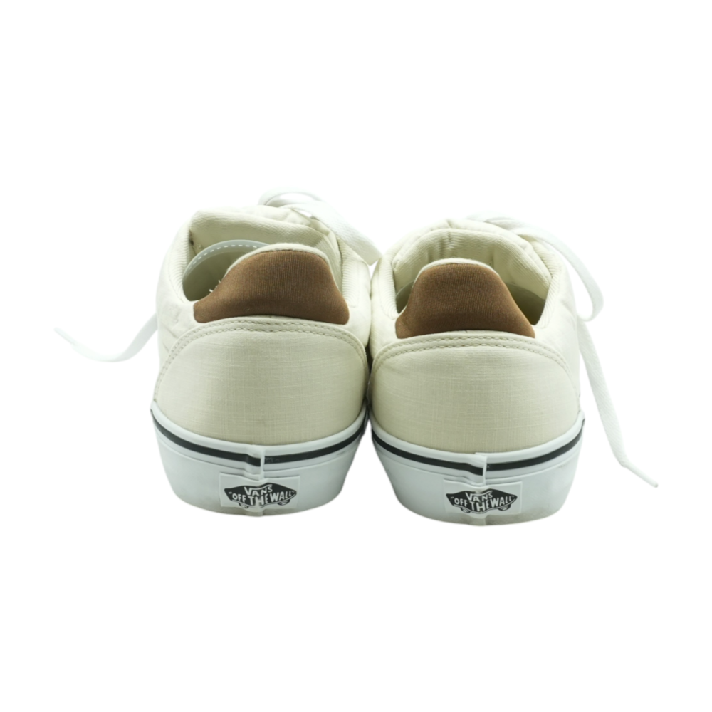 Vans Cream Low-Top Athletic Shoes – Image 3
