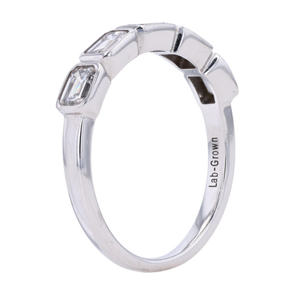 1 ctw 14K White Gold Lab Grown Diamond Band Ring