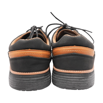 Black Lace-Up Dress Shoes