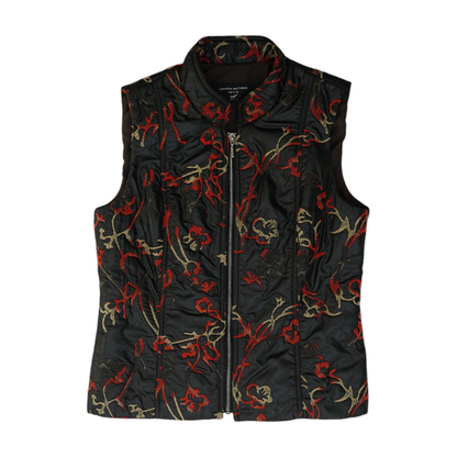 Black Abstract Vest