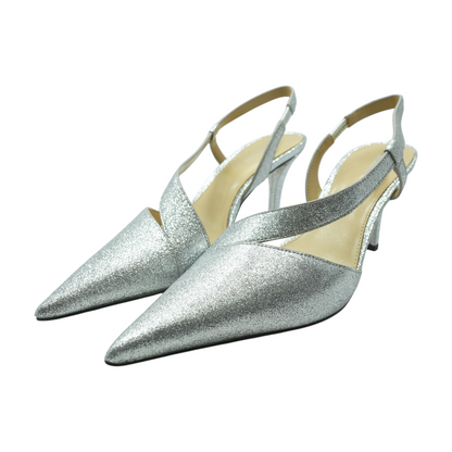 Silver Pump Heels