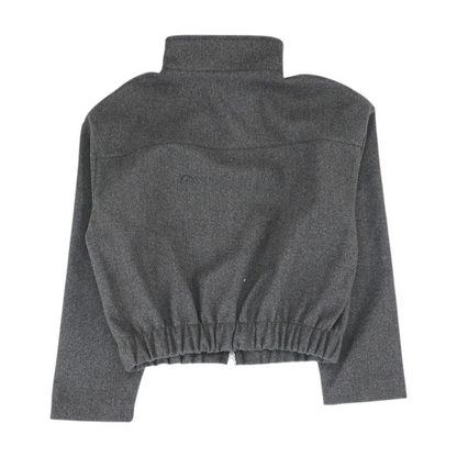 Brown Solid Jacket