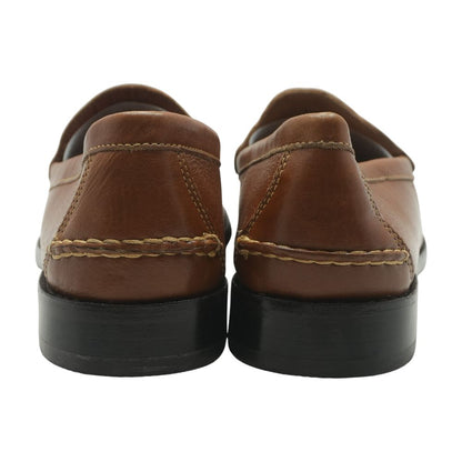 Brown Leather Loafer Dress Shoes