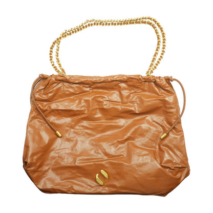 Brown Zero Gravity Medium Crinkled Tote Bag