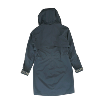 Navy Solid Rain Jacket