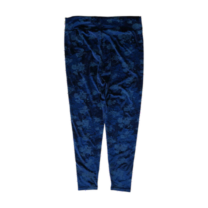 Blue Floral Fashion Leggings