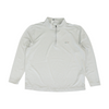 Gray Solid 1/4 Zip Pullover