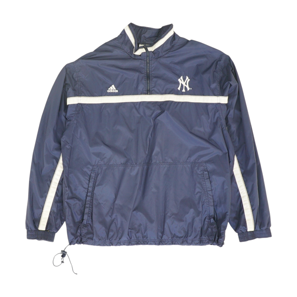 Navy New York Yankees Solid 1/4 Zip Pullover