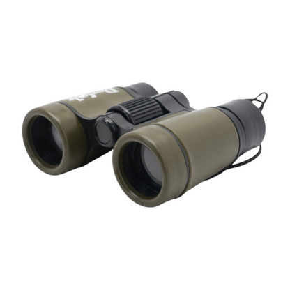 Perot Military-Style Roof Prism Binoculars – Image 1