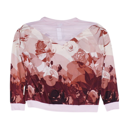 Pink Plus Floral Blouse