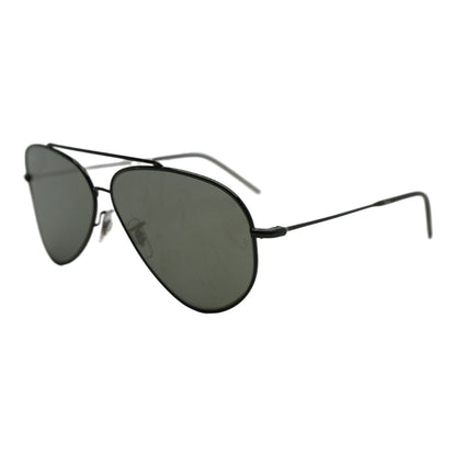 Black Aviator Reverse Aviator Sunglasses