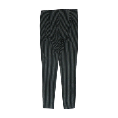 Black Striped Skinny Pants