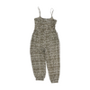 Brown Abstract Jumpsuit