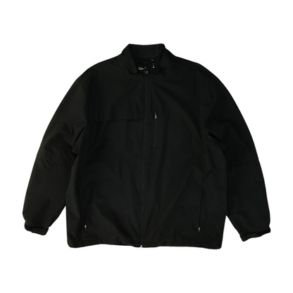 Black Solid Active Jacket