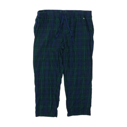 Navy Plaid Pajama Bottom