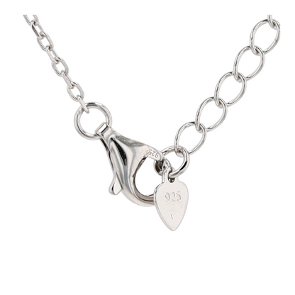 Sterling Silver Carnelian Pendant Necklace