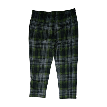 Green Plaid Pajama Bottom