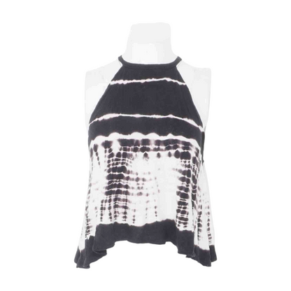 Black Abstract Blouse