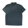 Navy Solid Short Sleeve Polo