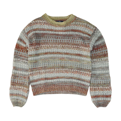 Multi Striped Pullover Sweater