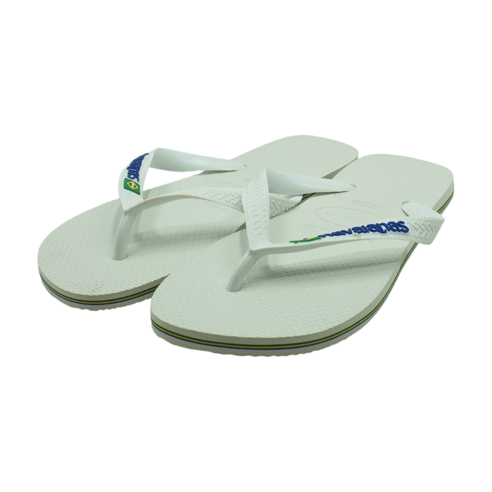 White Flip-Flop Sandals