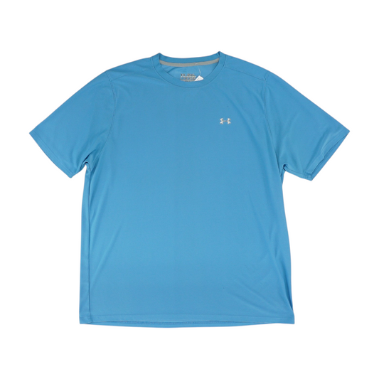 Blue Solid Active T-Shirt