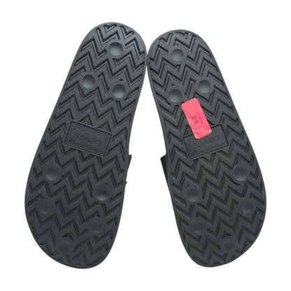 Black Casual Slide Sandals
