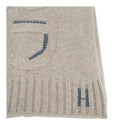 Sesame Maillon Shadow Cashmere Scarf