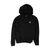 Black Solid Hoodie Pullover